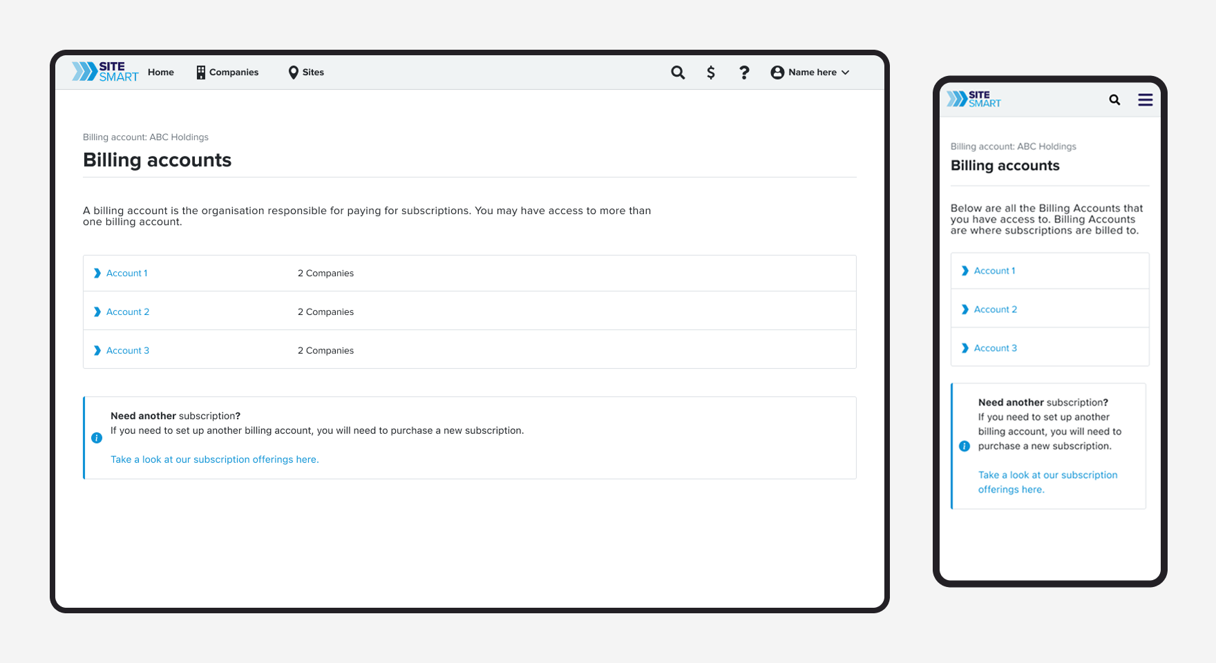 Final unified Sites page with search, filtering, and role-based management